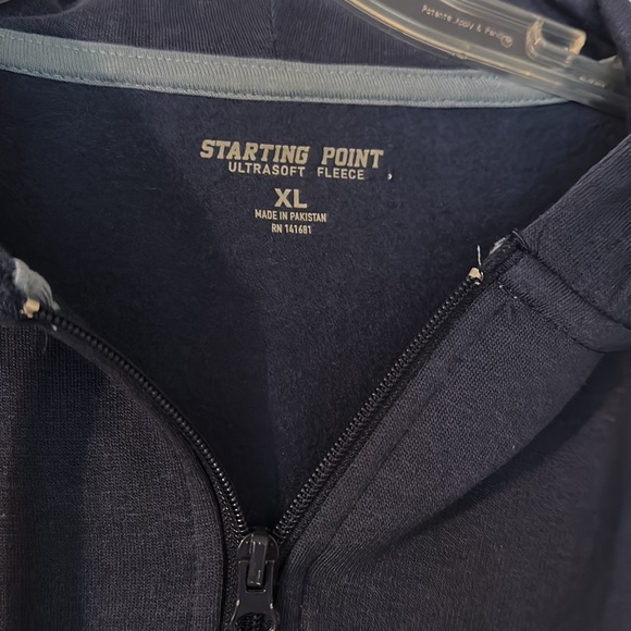 Women’s Starting Point Ultra Soft Fleece Hood Zip Up XL - Picture 2 of 7